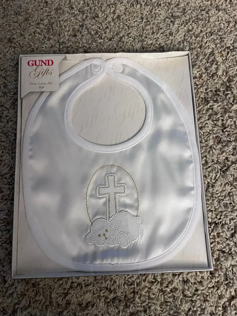 BRAND NEW Baptismal Bib